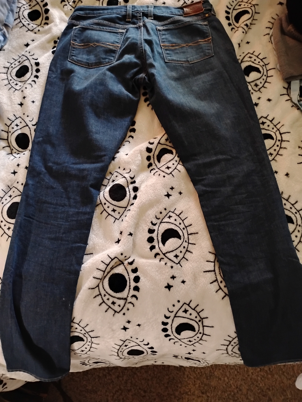 Lucky Brand Charlie Skinny Straight Leg Dark Blue Jeans 8/29